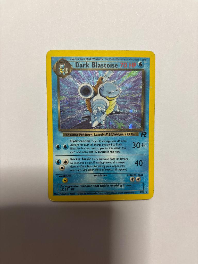 Pocemon dark blastoise 3/82, Hobby en Vrije tijd, Kaarten | Zelf maken, Ophalen of Verzenden