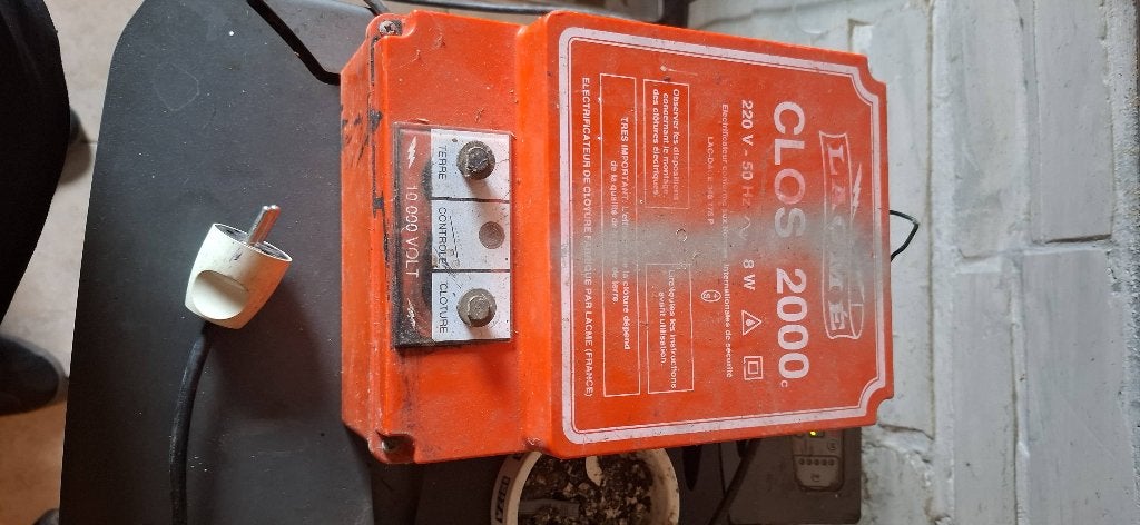 Electrificateur  de clôture, Tuin en Terras, Ophalen