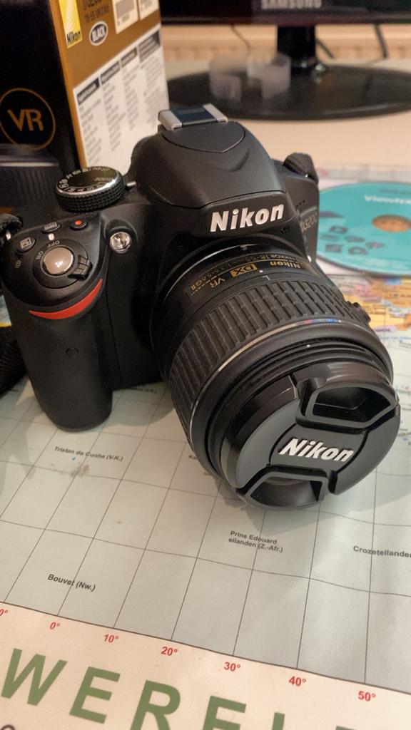 Nikon D3200 + AF-S DX NIKKOR 18-55mm nieuw staat full set, Ophalen, Spiegelreflex, Nieuw, Nikon
