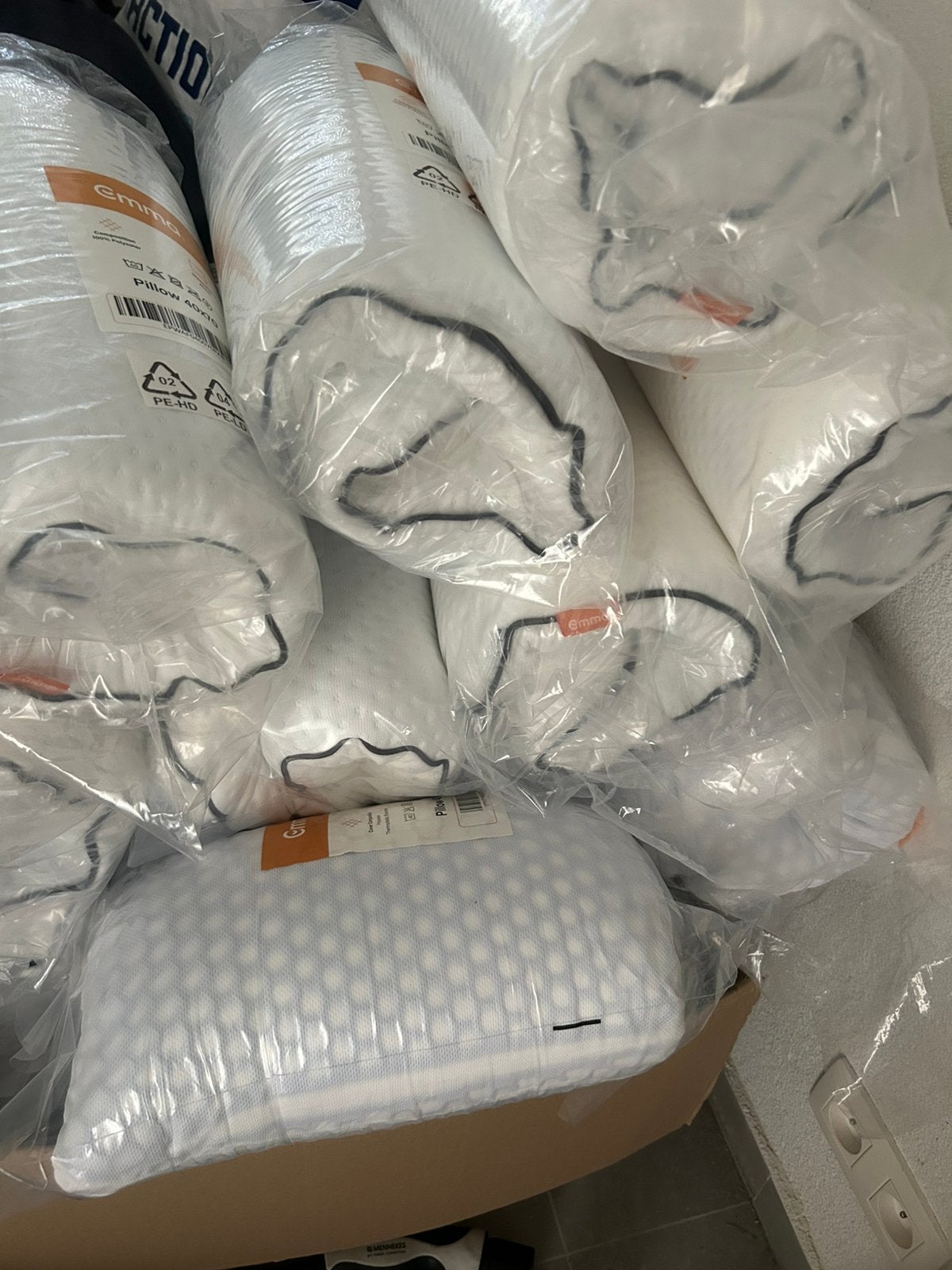 Oreiller Emma Neufs — destockage, Enlèvement, Neuf, Oreiller