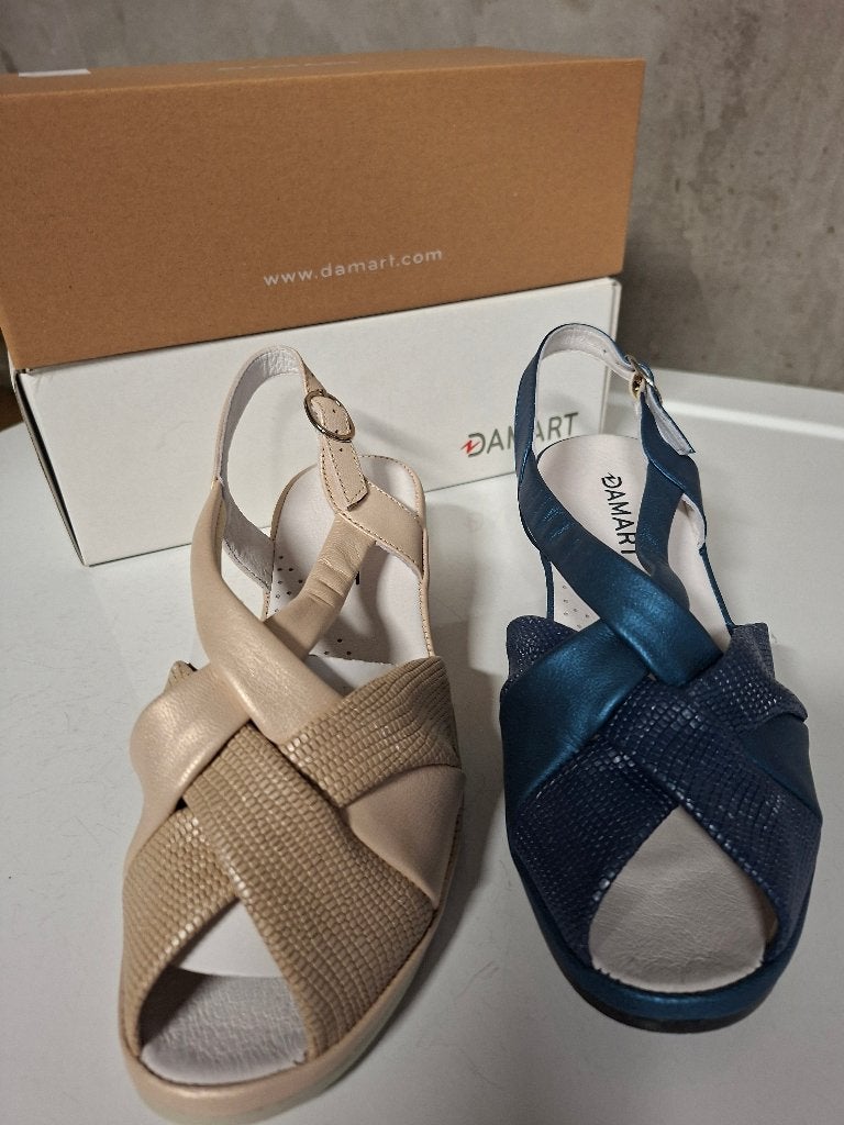 Damart Maat 38., Kleding | Dames, Ophalen, Beige, Nieuw, Sandalen of Muiltjes