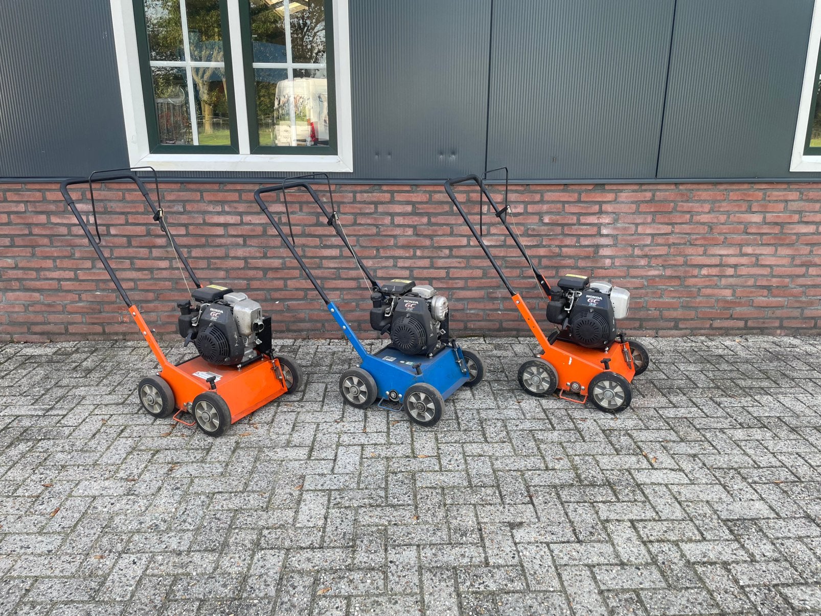 Eliet 401 verticuteermachine gazon gras, Tuin en Terras, Ophalen, Gebruikt
