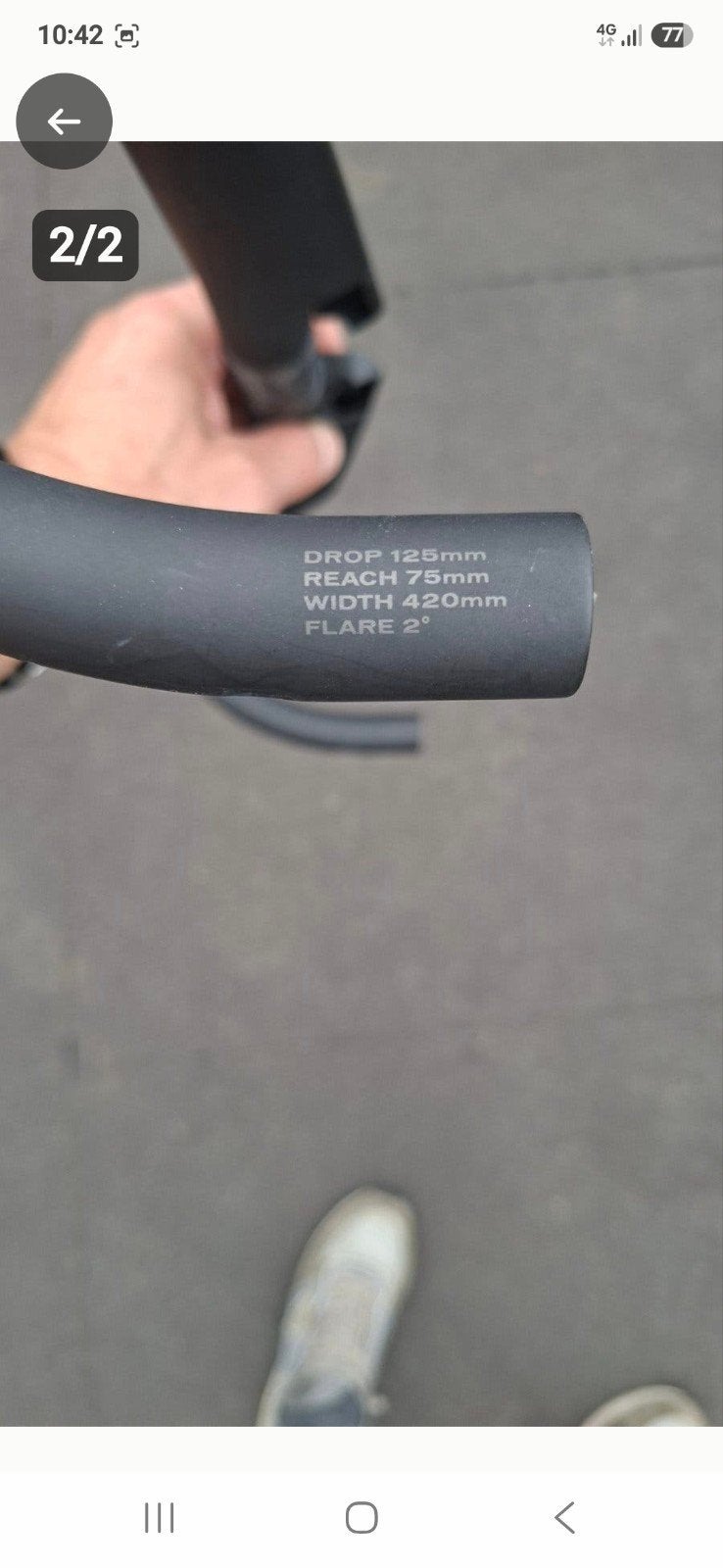 roval carbon koerstuur 42 mm
