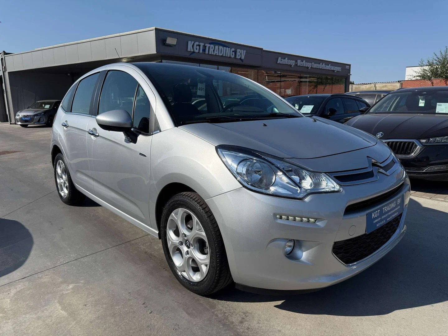 Citroën C3 1.2i 82PK EXCLUSIVE NAVIGATIE PANORAMA CAMERA BL, Autos, Achat, Euro 6, Entreprise, 82 ch