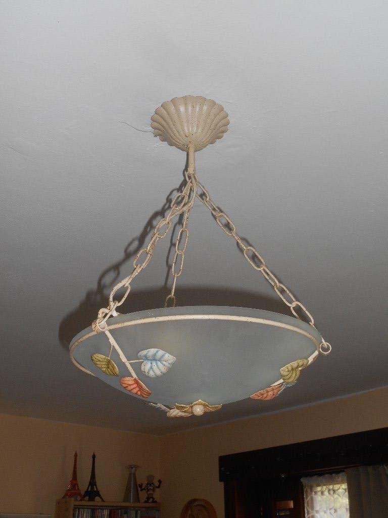 luster, Ophalen, Zo goed als nieuw, Glas, E27 (groot)
