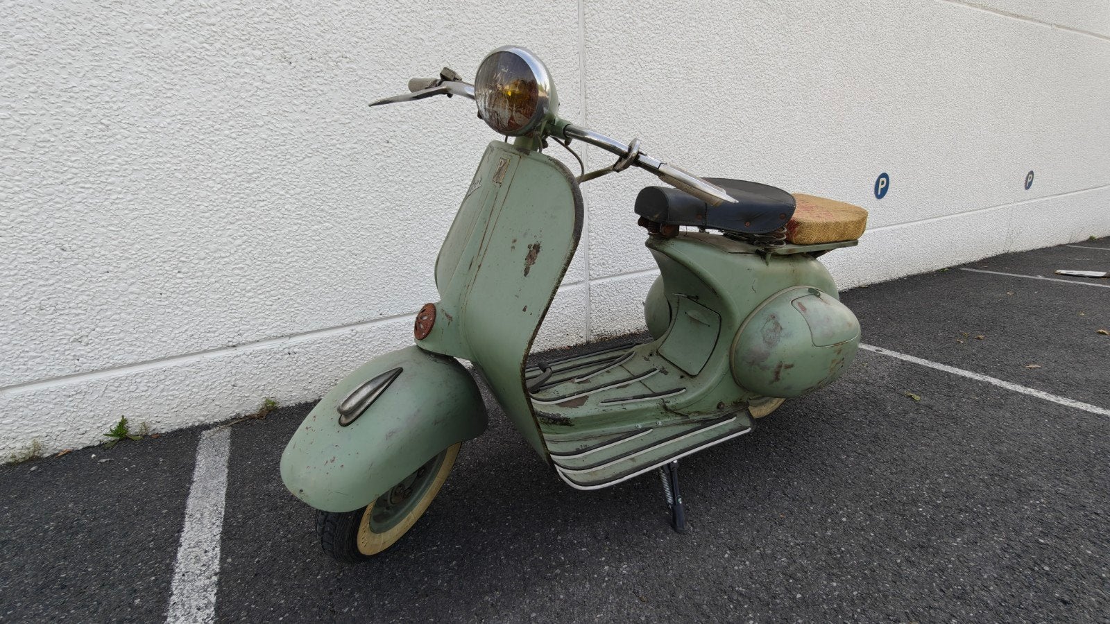 Peinture pour Vespa Cama O 1954, Enlèvement