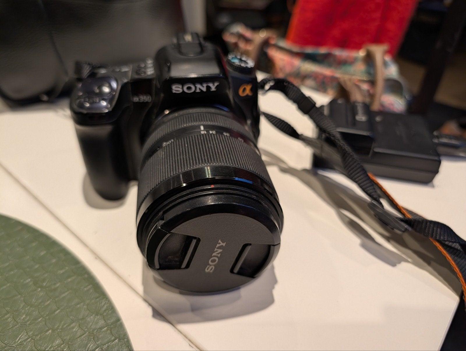 Fototoestel Sony DSLR A-350, TV, Hi-fi & Vidéo, Appareils photo numériques, Enlèvement, Sony