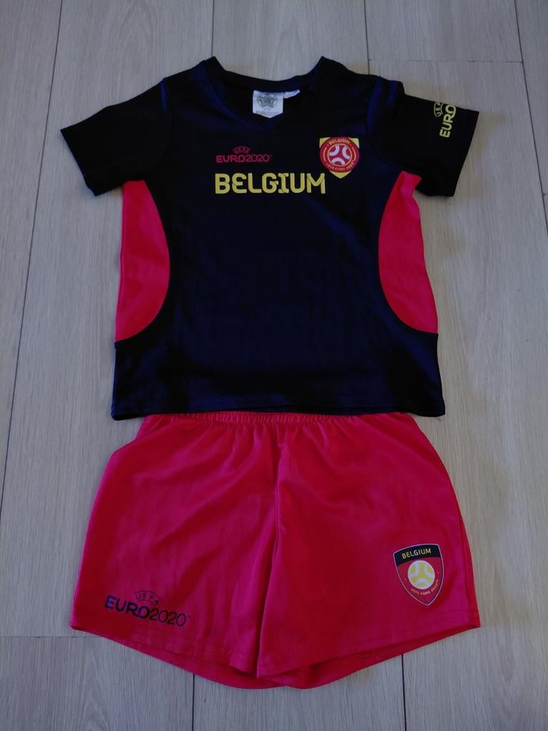 België Euro 2020 uniform, Ophalen