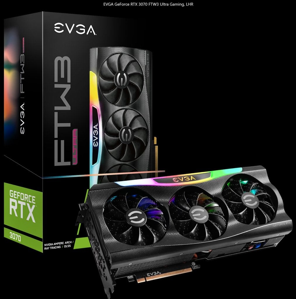 RTX 3070 EVGA FTW3, Computers en Software, Videokaarten, PCI-Express 3, Ophalen of Verzenden, HDMI, Nvidia