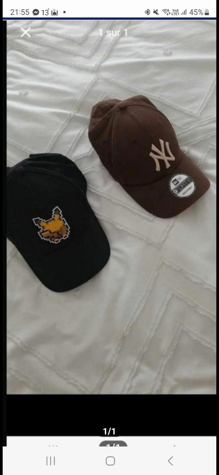 2 casquette neuf, Vêtements | Hommes, Enlèvement ou Envoi, Casquette