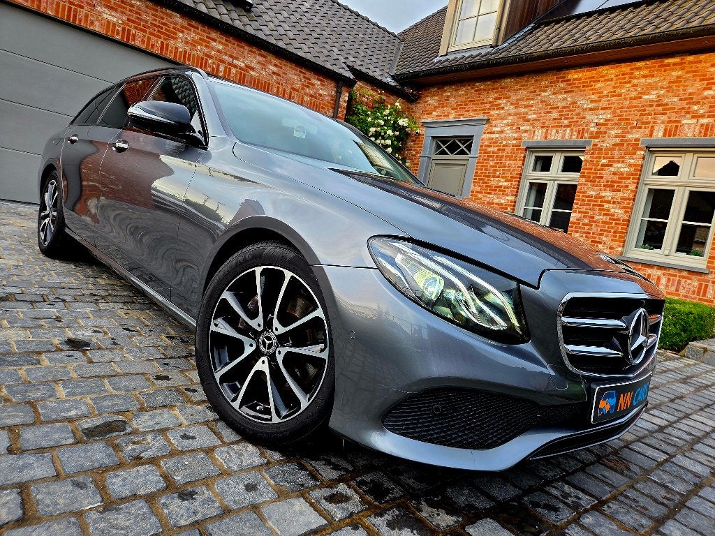 Mercedes E220d - Station Wagon - Garantie, Auto's, Automaat, 143 kW, 4 cilinders, Leder en Stof