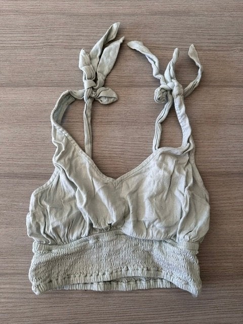 Crop top Hollister maat S (nr2447a), Blauw, Ophalen of Verzenden, Zo goed als nieuw, Hollister