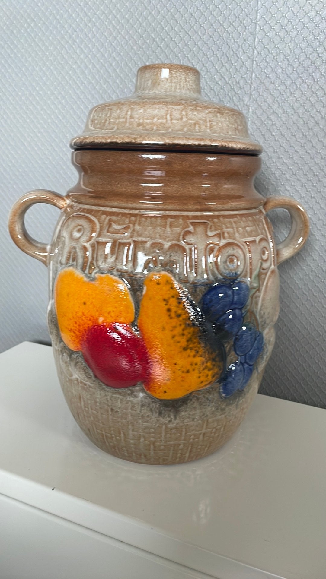 Vintage rumtopf, Antiek en Kunst, Ophalen