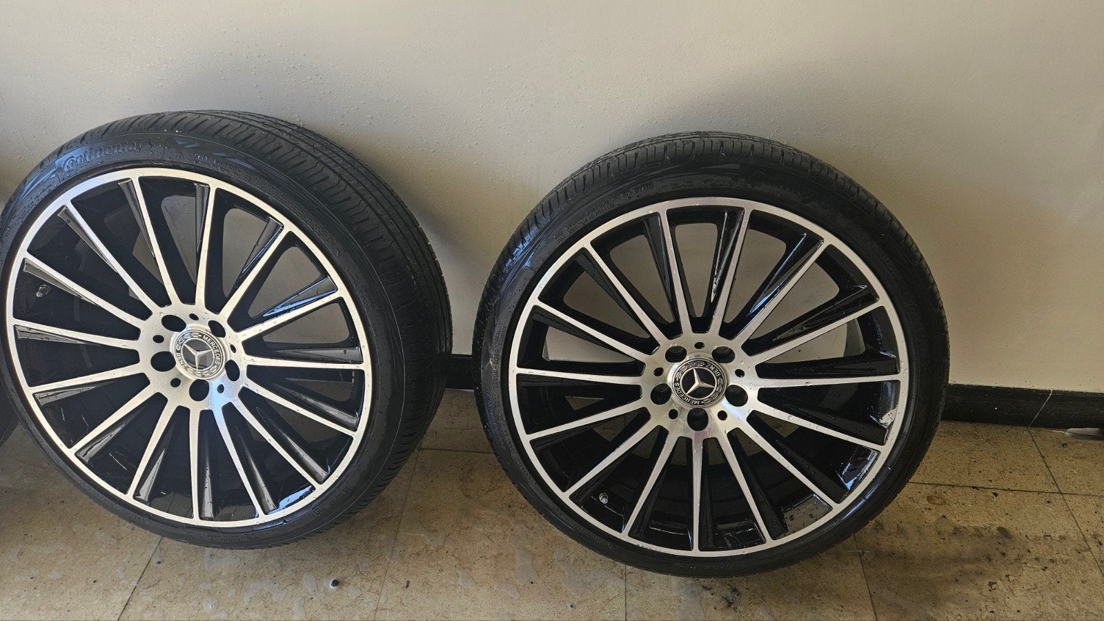 Mercedes E klasse AMG set, Autos : Pièces & Accessoires, Pneus & Jantes, Enlèvement, Jante(s)