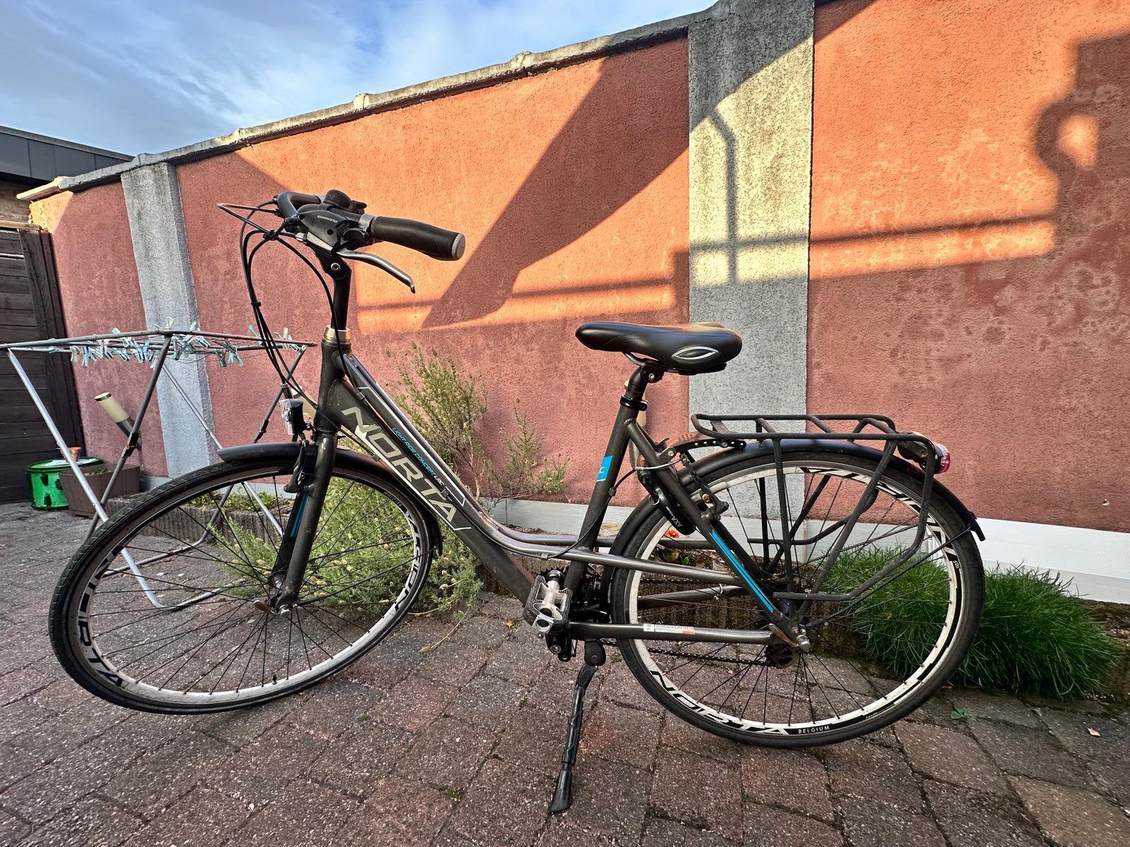 Damesfiets Norta, Ophalen, Gebruikt, Velgrem