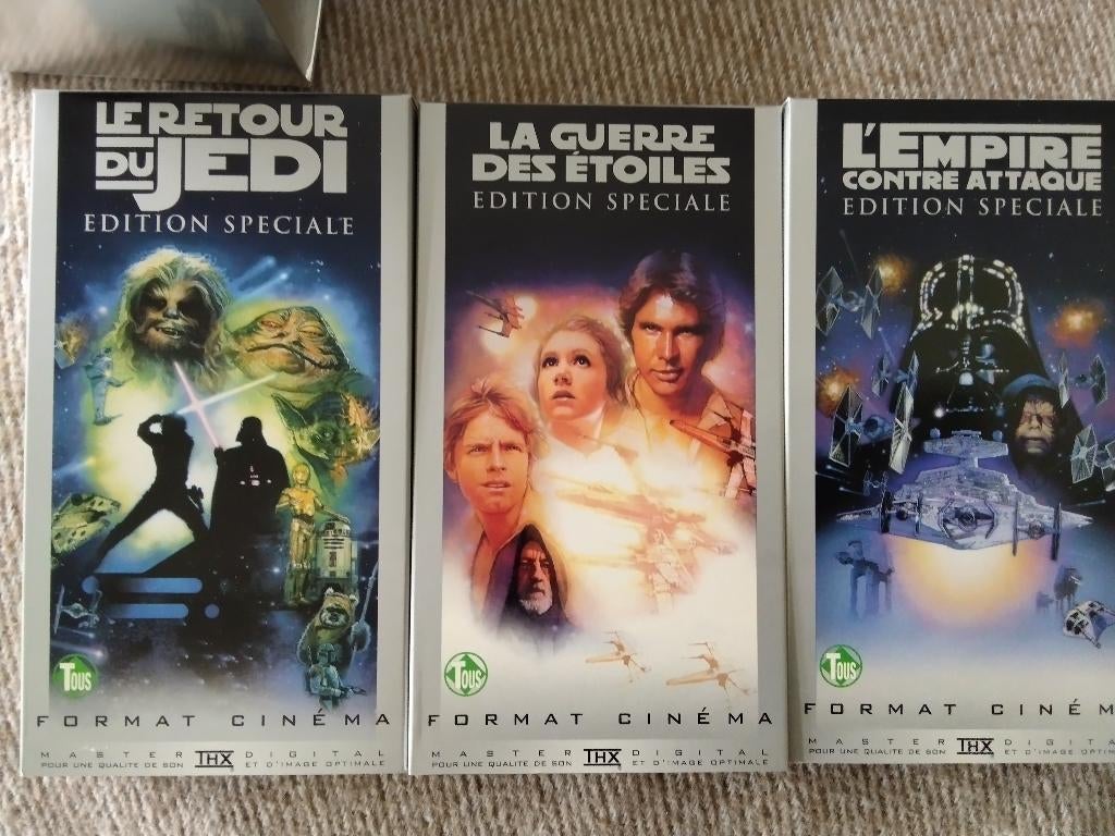 VHS-banden uit de Star Wars-trilogie, Ophalen of Verzenden, Zo goed als nieuw