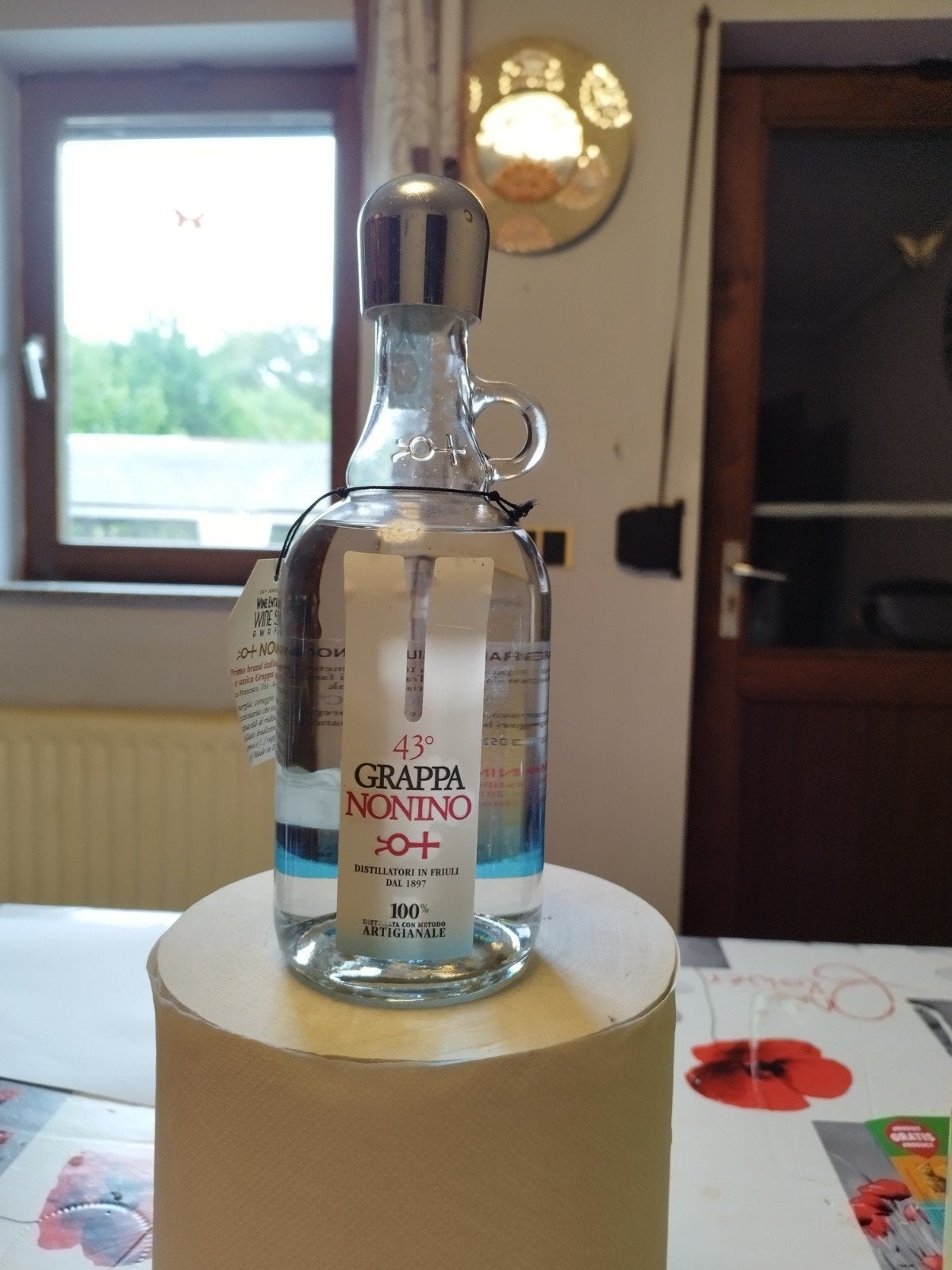 Grappa Nonino 43 degré, Collections, Neuf, Pleine, Enlèvement, Autres types