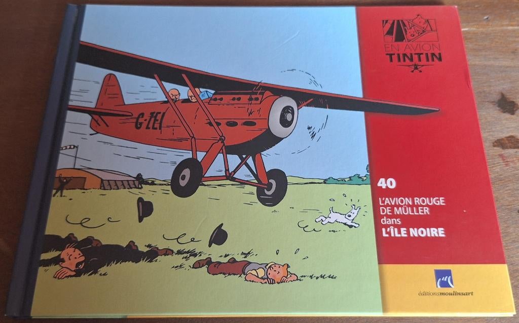 Livre des avions de Tintin, Enlèvement, Tintin, Neuf, Livre ou Jeu