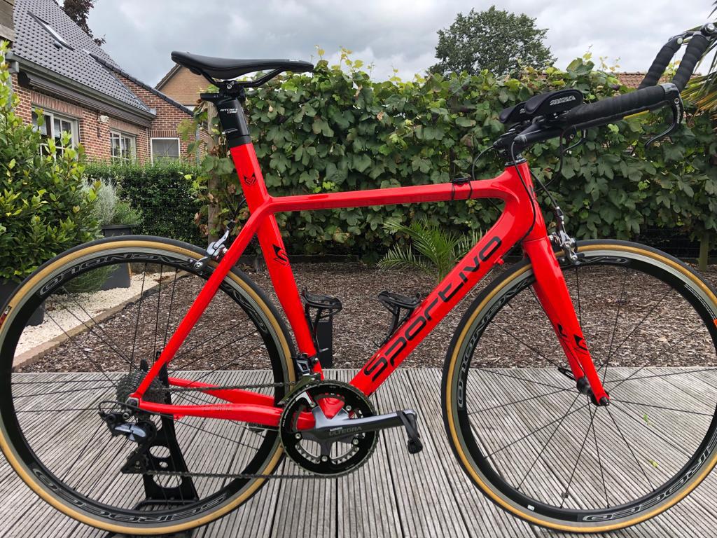 Tijdritfiets: duathlon - triathlon, Ophalen, Zo goed als nieuw, Aluminium