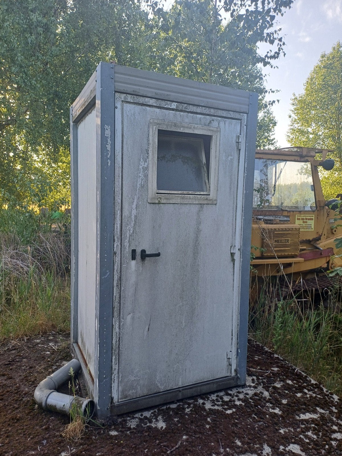 toilet en werfkeet, Enlèvement, Utilisé
