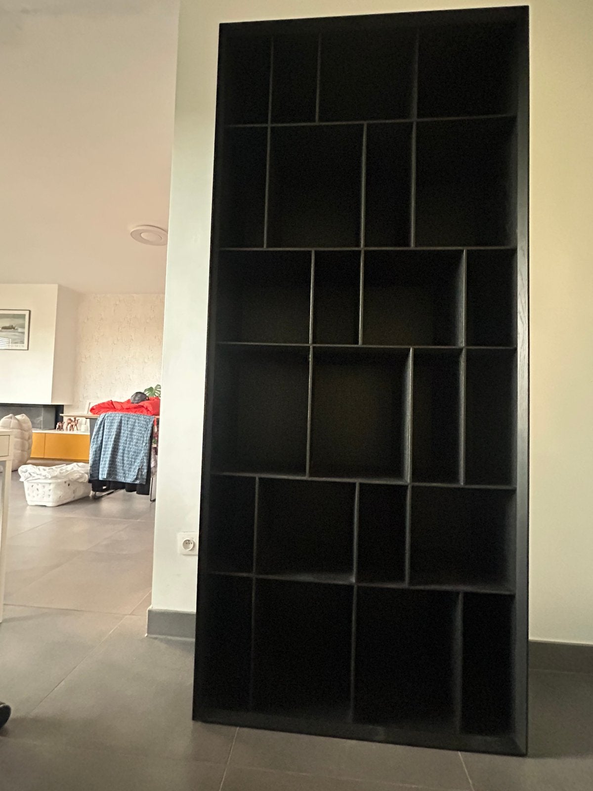 Eiken boekenkast juntoo, Huis en Inrichting, Ophalen, Gebruikt, 200 cm of meer, Eikenhout