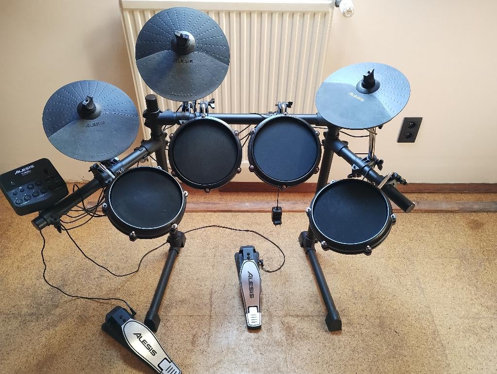 Alesis Turbo Mesh Kit elektronische drum, Musique & Instruments, Batteries électroniques, Utilisé, Autres marques, Enlèvement ou Envoi