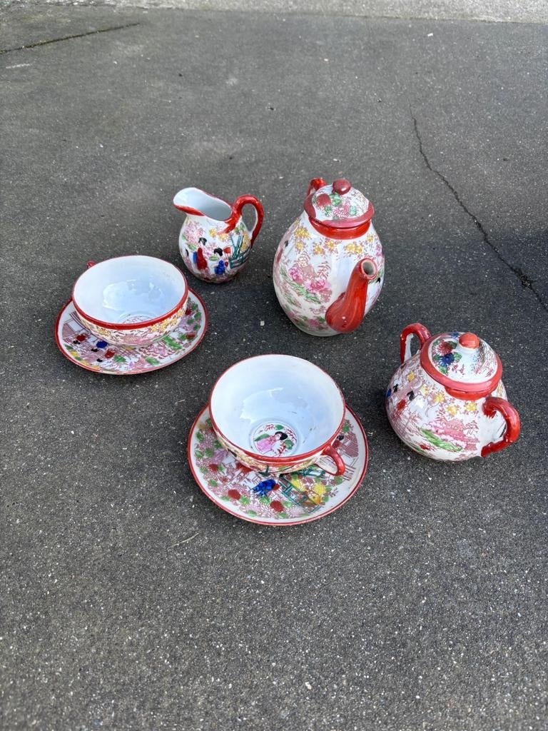 Chinees theeservies, Antiek en Kunst, Ophalen