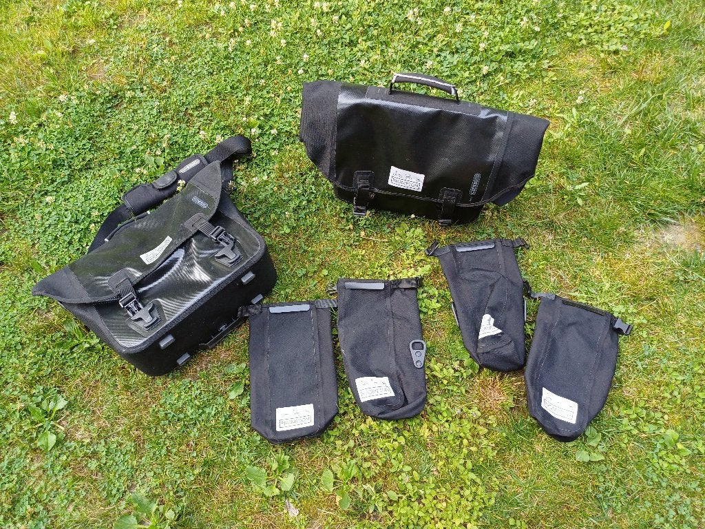 2 Brompton voortassen - Ortlieb O-bag, Ophalen, Gebruikt, Ortlieb
