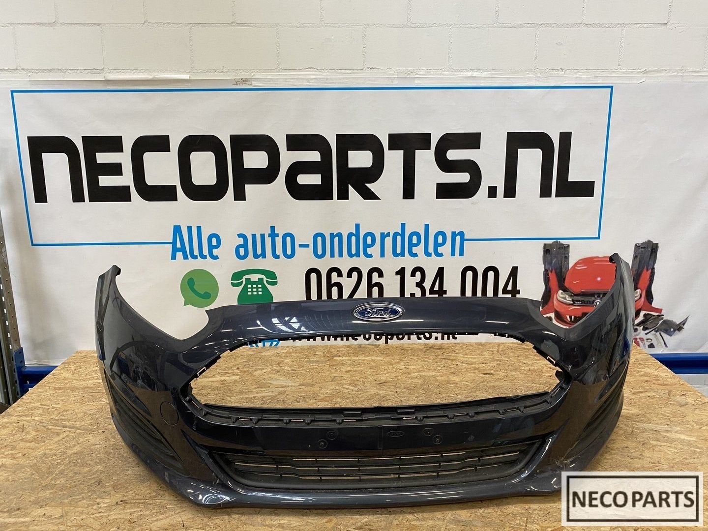 Ford fiesta mk7 voorbumper 2013-2018 facelift C1BB-17757, Gebruikt, -, Voor, -