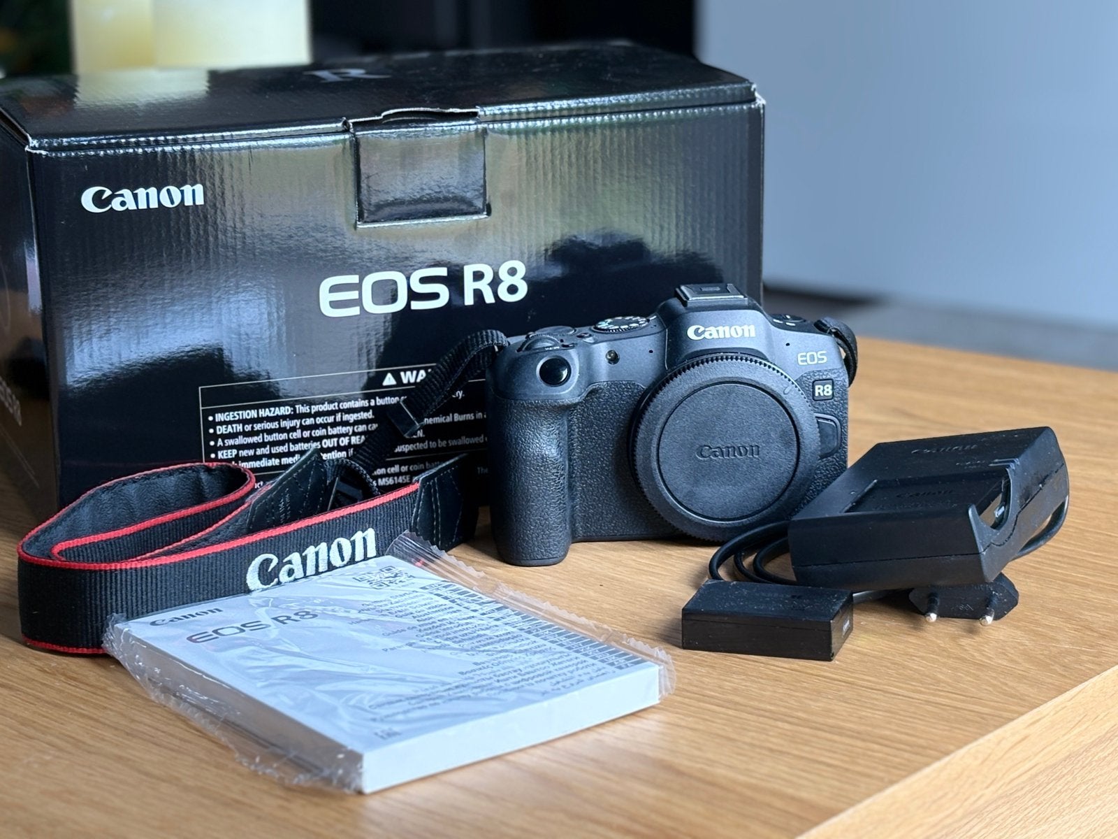 Canon EOS R8 (Boîtier), TV, Hi-fi & Vidéo, Appareils photo numériques, Enlèvement ou Envoi, Bluetooth, Comme neuf, Appareil photo hybride