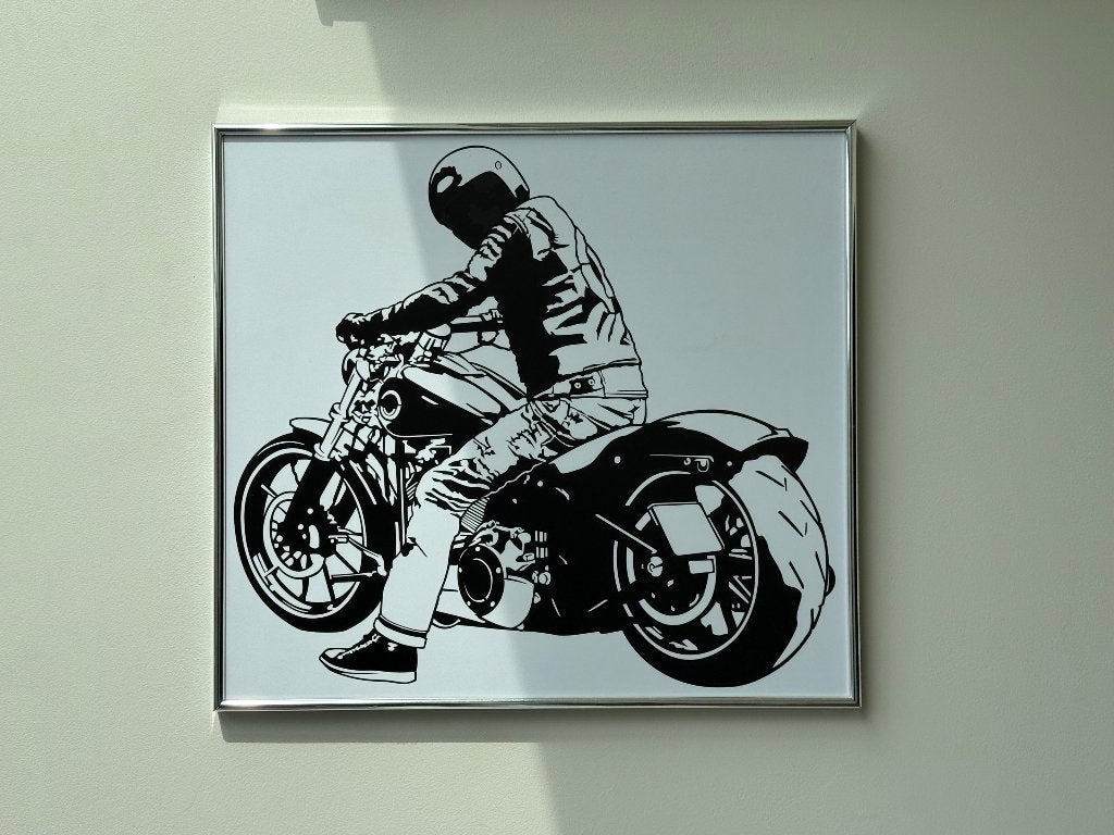 Kader Harley, Huis en Inrichting, Ophalen of Verzenden, Zo goed als nieuw