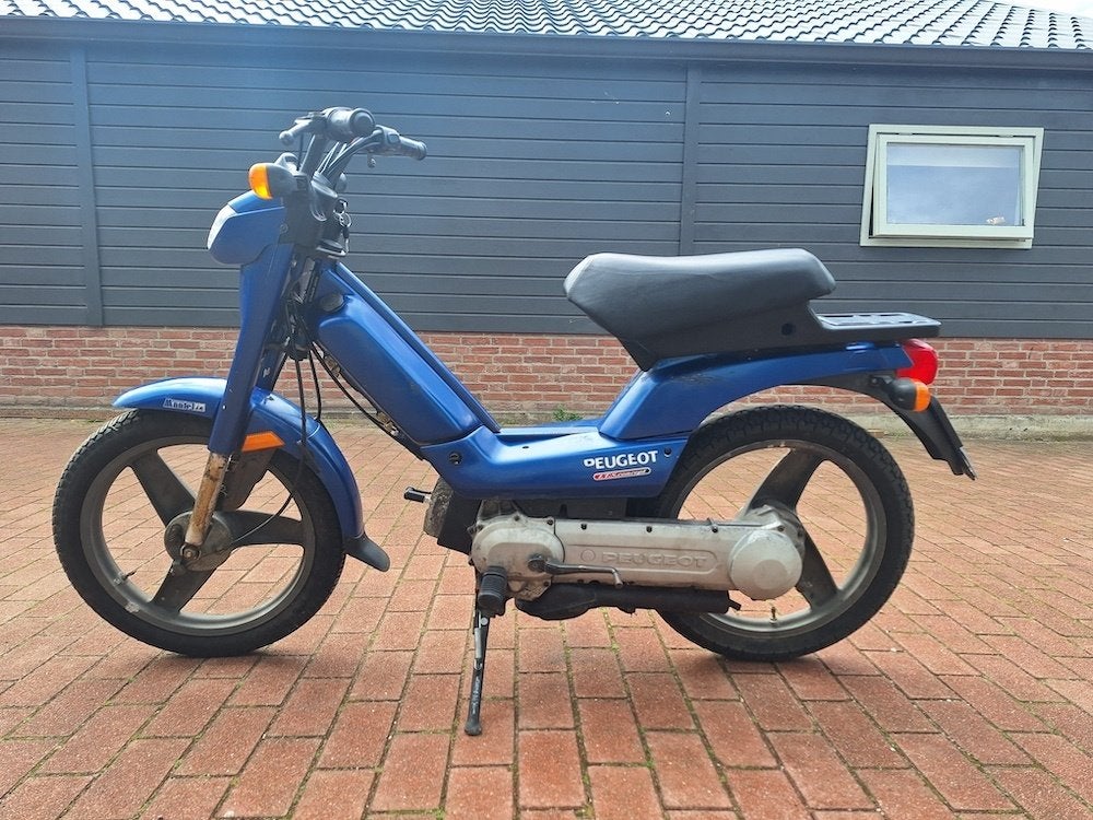 Peugeot Fox oldtimer brommer bromfiets met kenteken 49cc, Fietsen en Brommers, Brommers | Peugeot, Gebruikt, Fox, Klasse A (25 km/u)