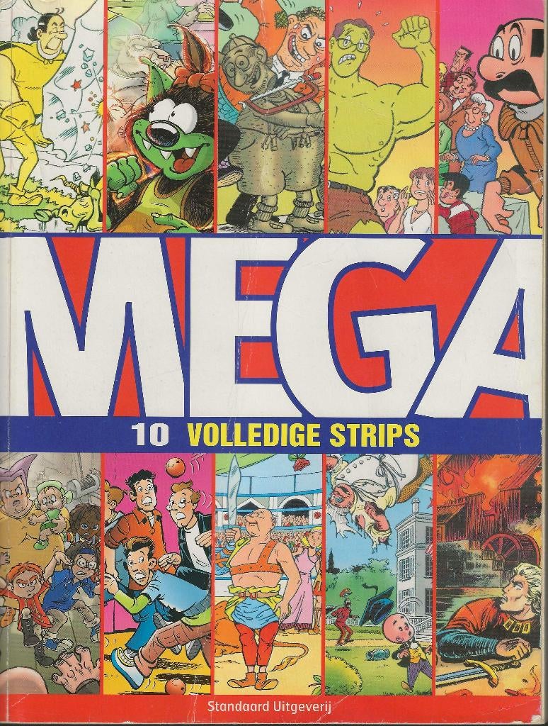 MEGA 10 volledige strips, Boeken, Eén stripboek, Ophalen of Verzenden, Gelezen