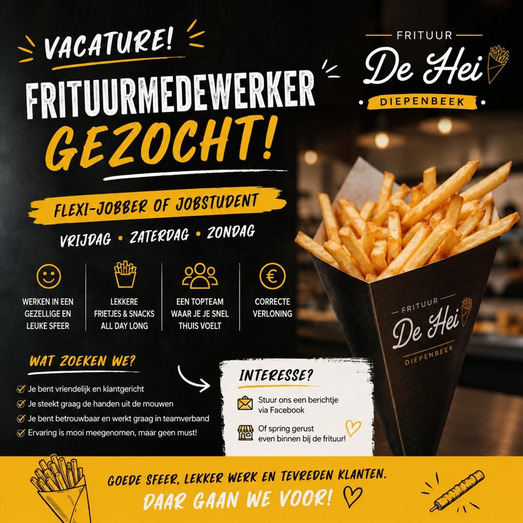 Frituurhulp te diepenbeek