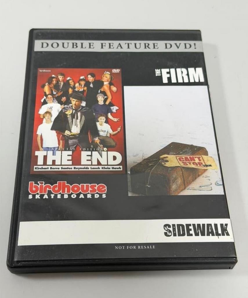 Double long métrage DVD Birdhouse The End + Firm Can't Stop, CD & DVD, DVD | Classiques, Enlèvement ou Envoi, Comme neuf