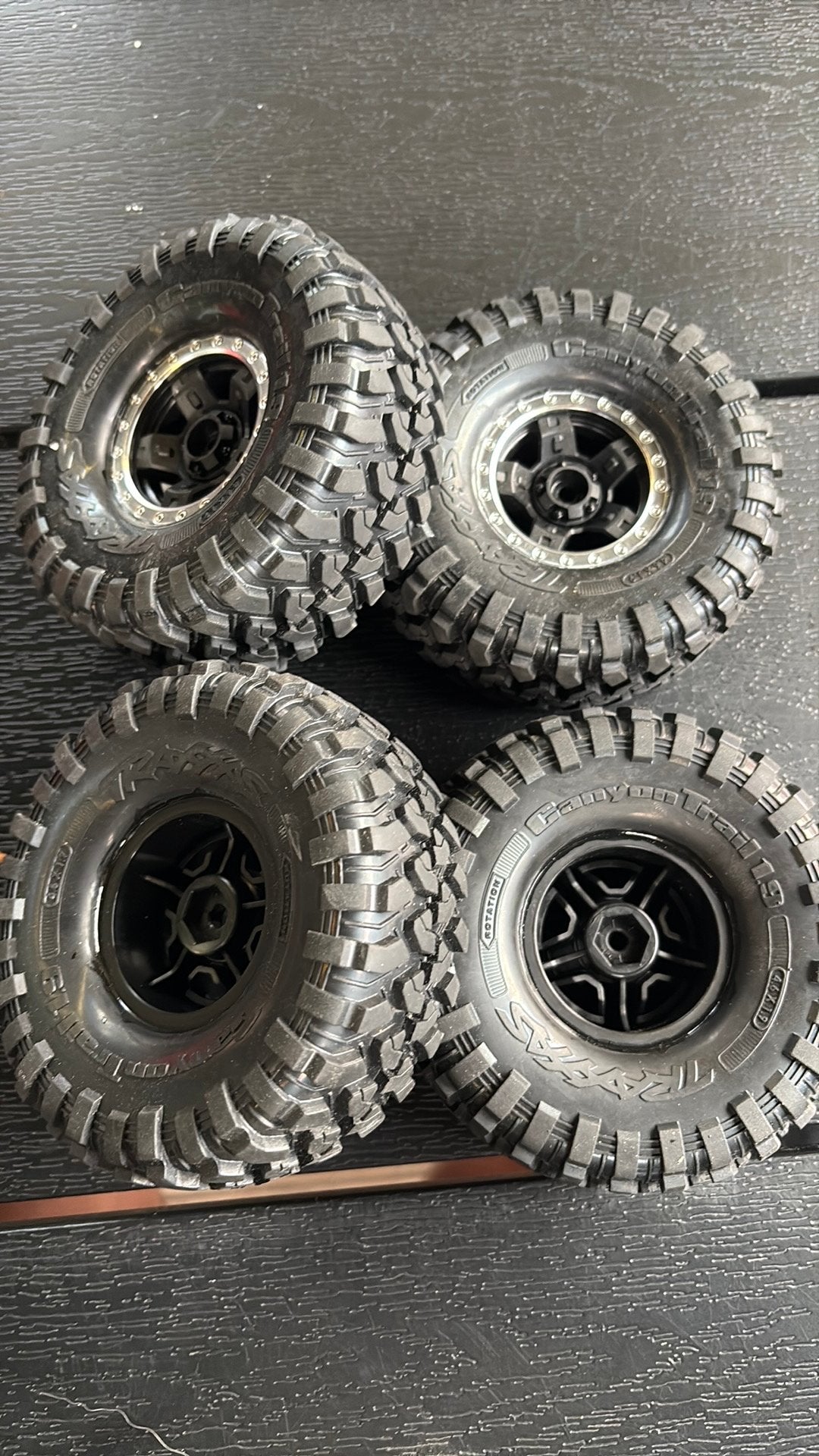Traxxas trx4 wielen set, Ophalen of Verzenden, Nieuw, Schaal 1:10, Auto offroad