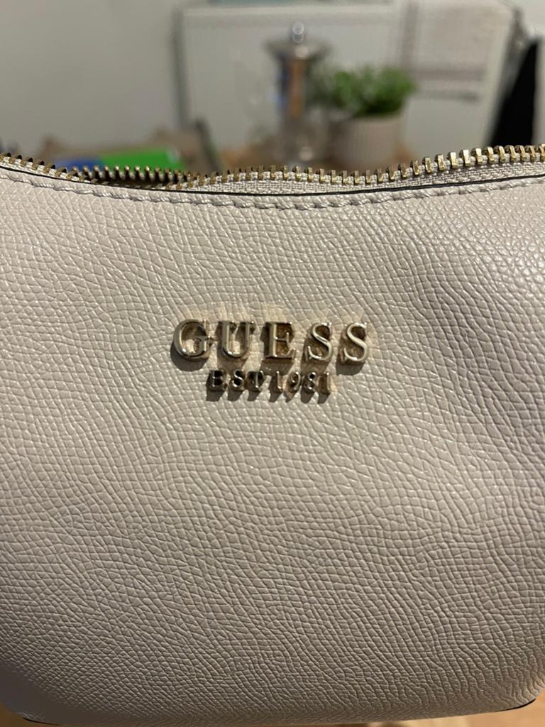 Guess schoudertas, Ophalen, Nieuw, Beige, Schoudertasje