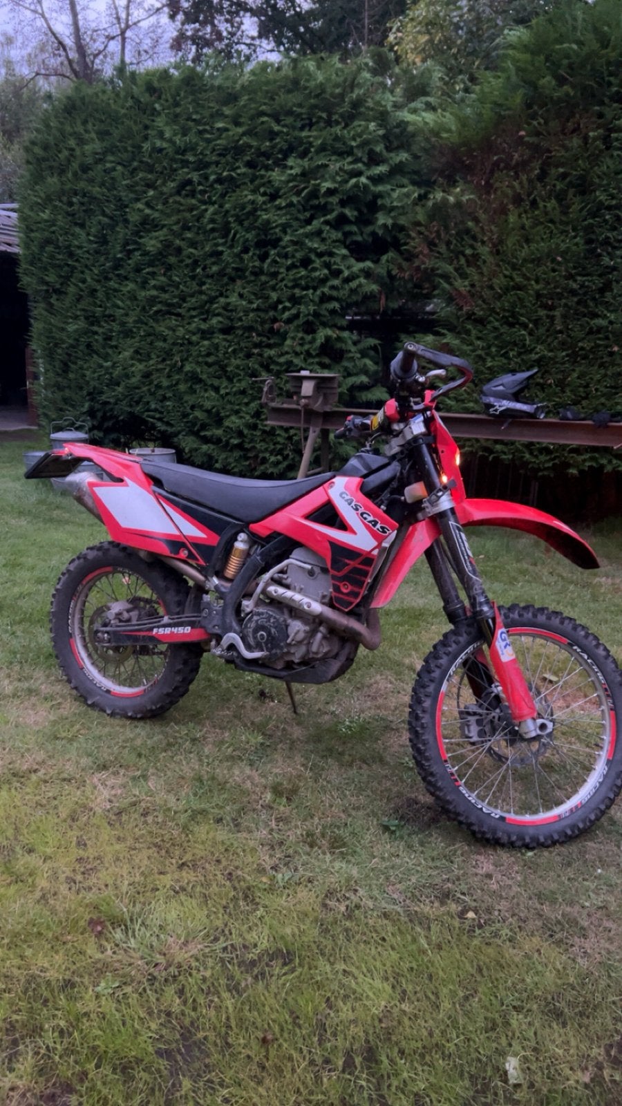 Gas gas 450 enduro A2, Motoren, Ophalen, 12 t/m 35 kW