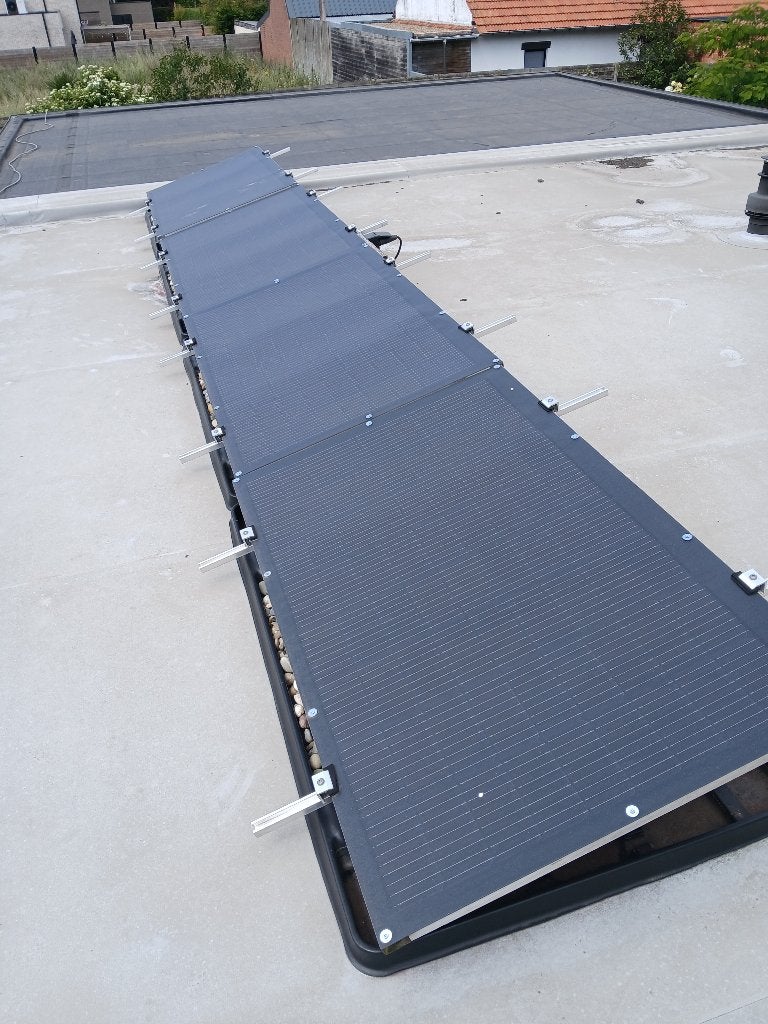 plug and play zonnepaneel 800W, Doe-het-zelf en Bouw, Zonnepanelen en Toebehoren, Gebruikt, Compleet systeem, Ophalen