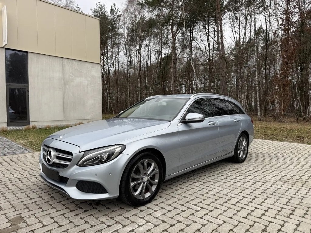 Mercedes C180d Break - topstaat, Auto's, Mercedes-Benz, Automaat, Zwart, Particulier, Te koop