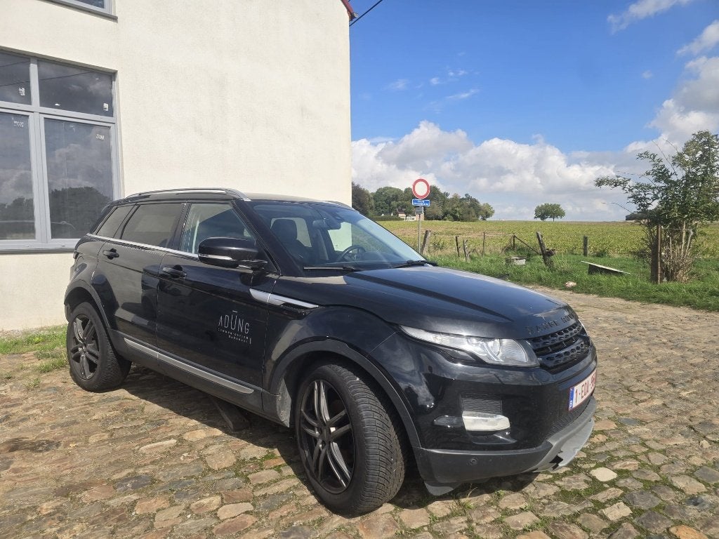 Land Range Rover Evoque, Auto's, Automaat, Euro 5, Zwart, Diesel