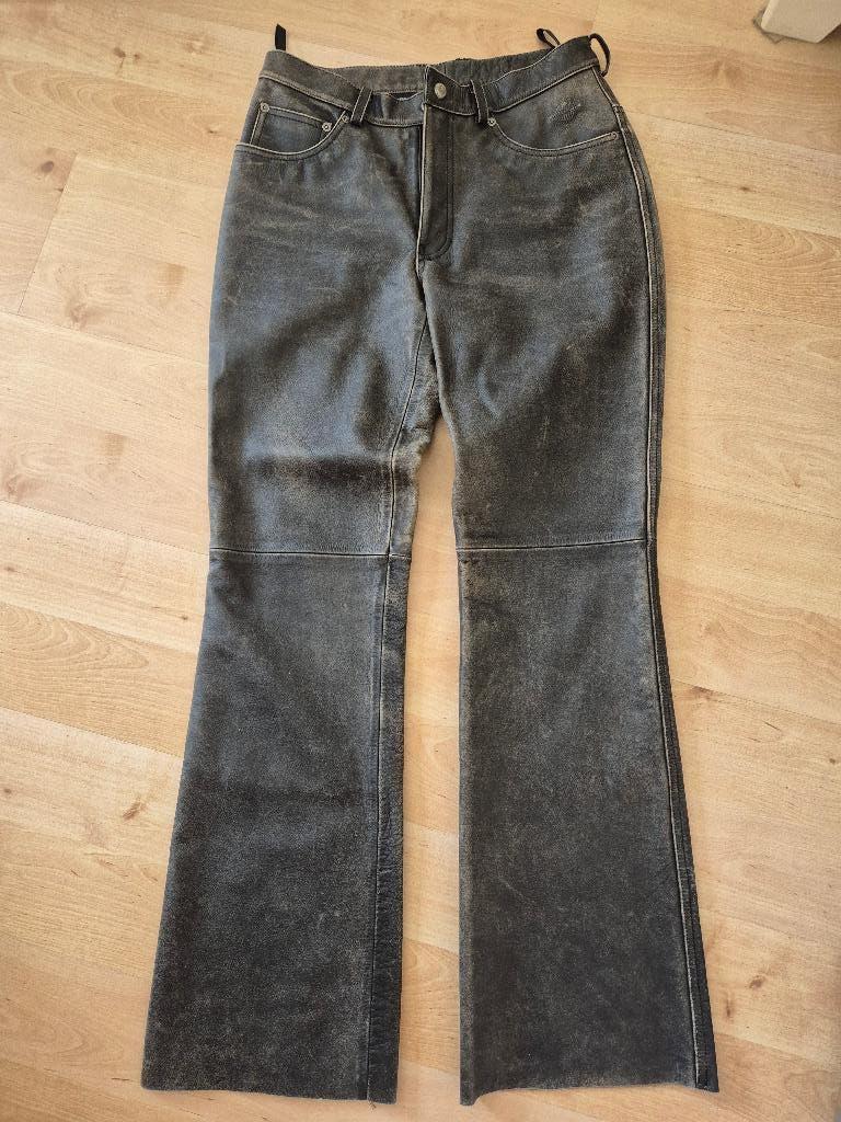 Leren motobroek Harley Davidson dames, Motoren, Harley-Davidson, Broek | leer, Ophalen of Verzenden, Nieuw zonder kaartje