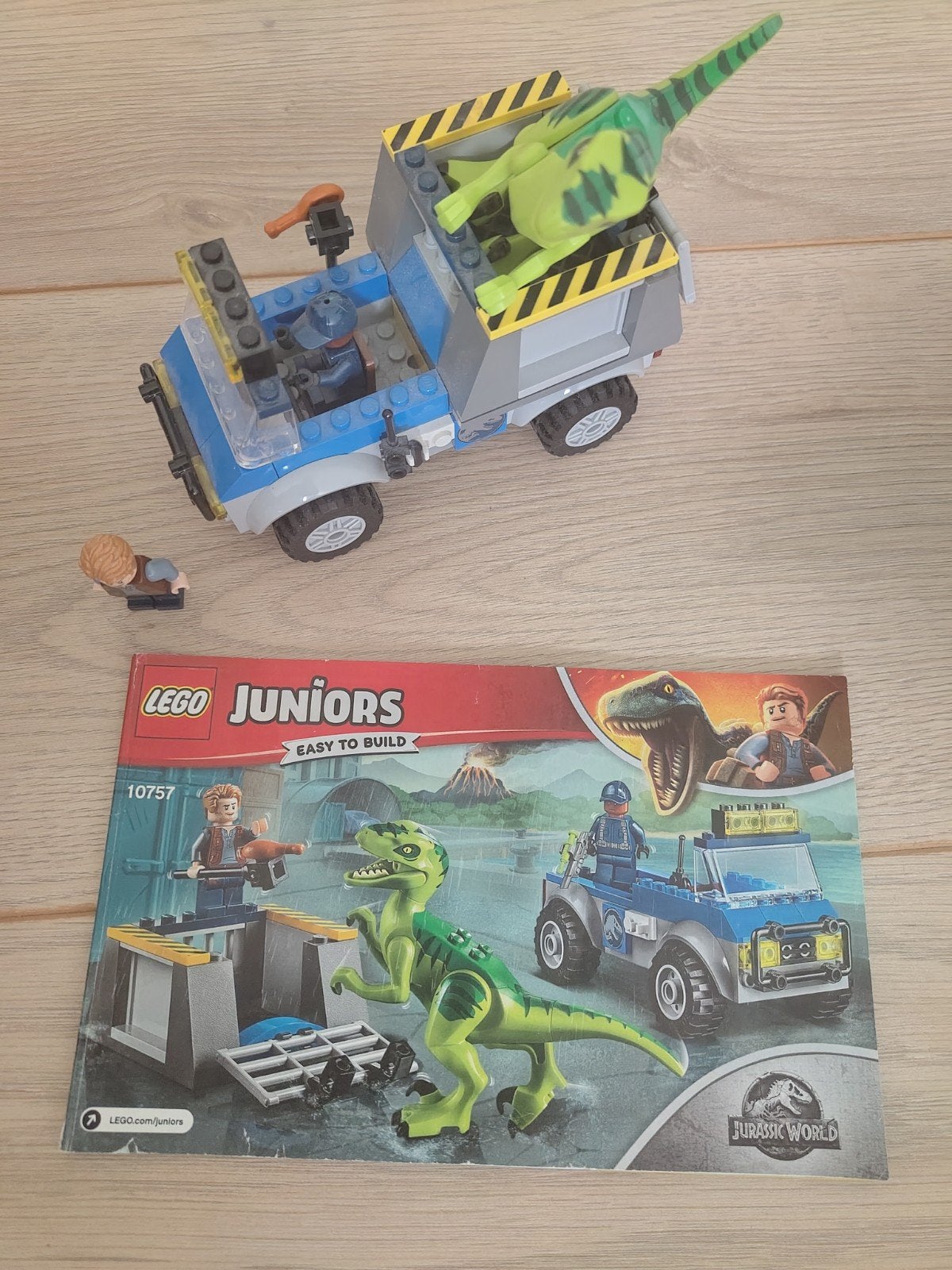 Lego juniors Jurassic world 10757, Kinderen en Baby's, Ophalen, Jurassic World, Lego, Inclusief instructies