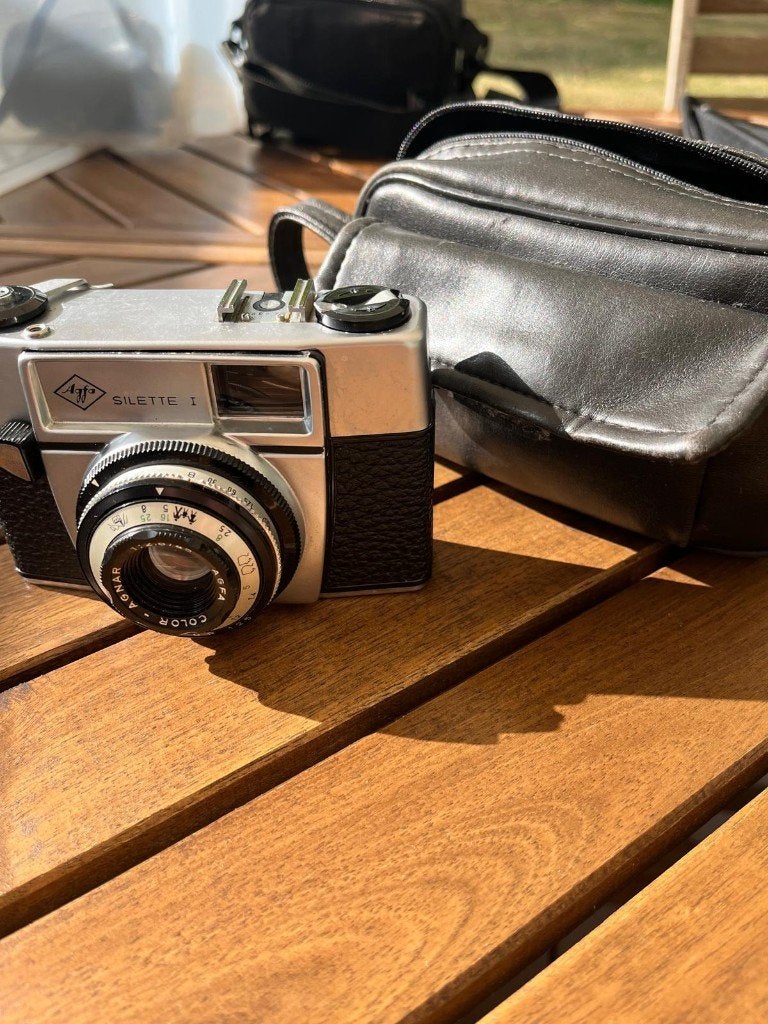 Agfa Silette I — Vintage analoge camera van 35 mm, Ophalen, Gebruikt, Compact, Overige Merken