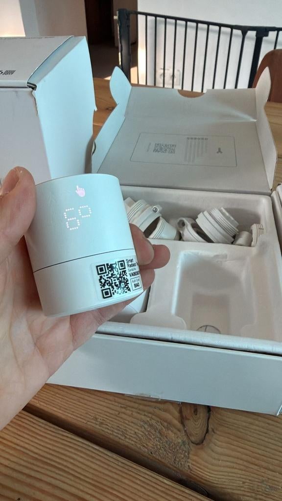 Tado slimme radiatorknoppen V3+ (4-stuks), Ophalen, Zo goed als nieuw