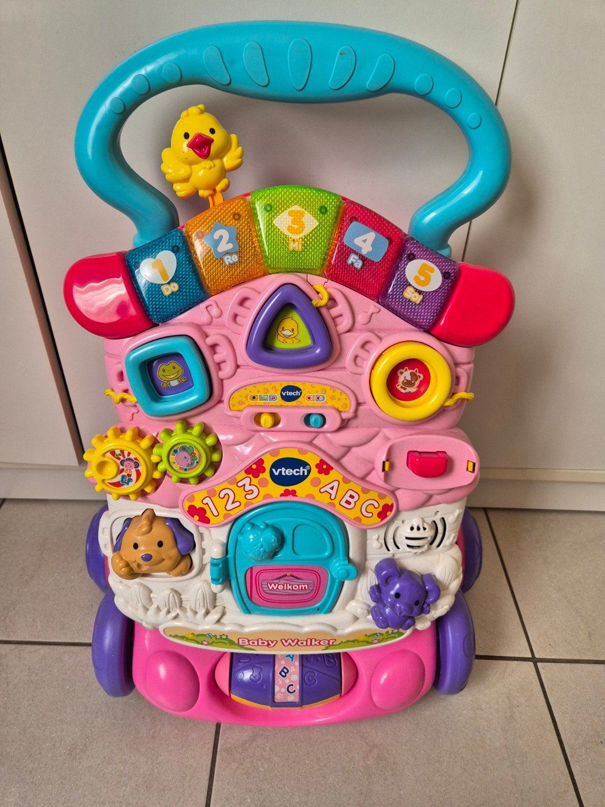 Babywalker van Vtech, Ophalen, Zo goed als nieuw, 6 maanden tot 2 jaar