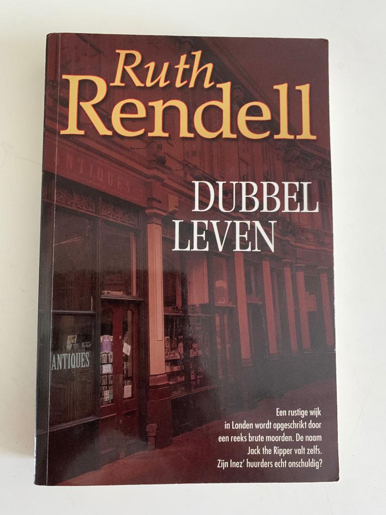 Ruth Rendell, Dubbelleven In perfecte staat, Ophalen of Verzenden, Zo goed als nieuw
