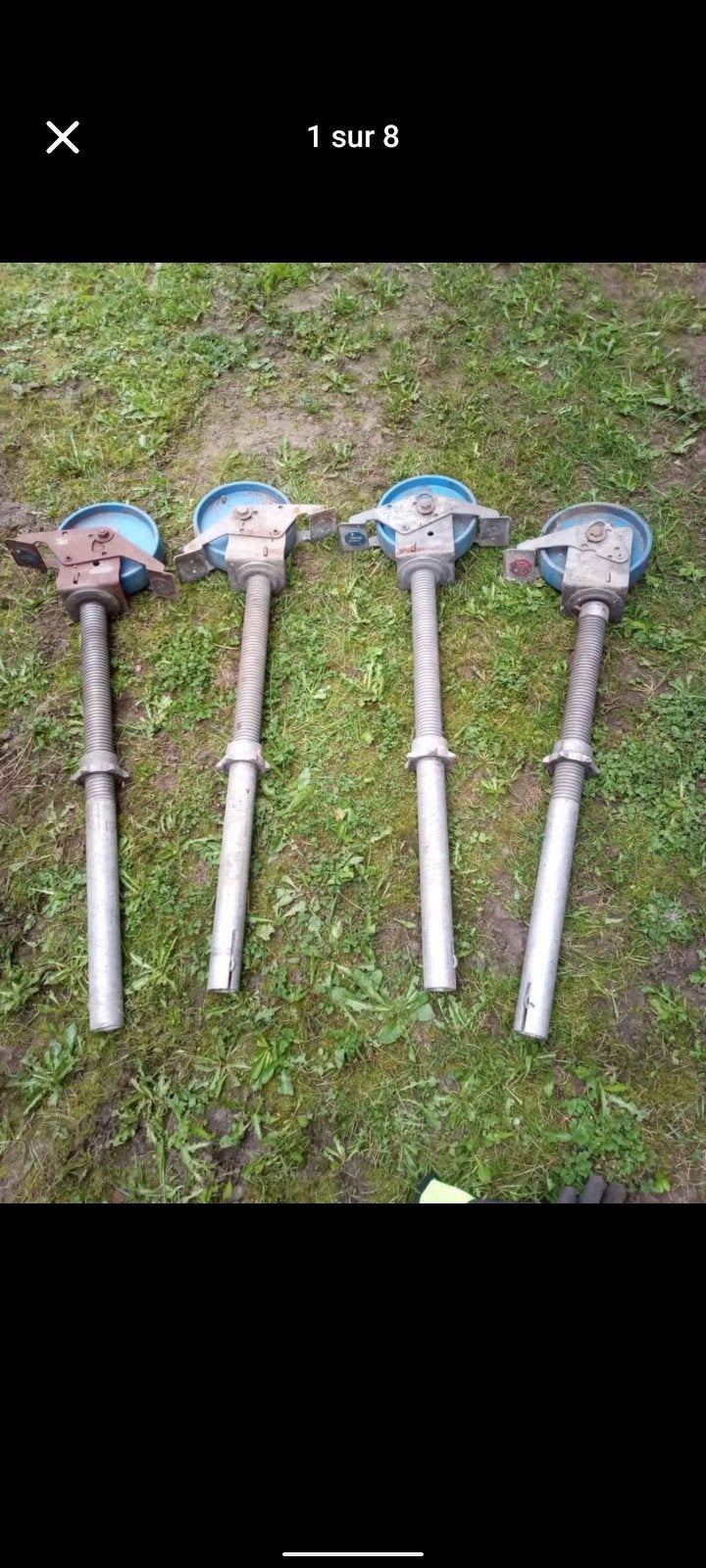 Roues échafaudage professionnel de, Bricolage & Construction, Échafaudages, Enlèvement