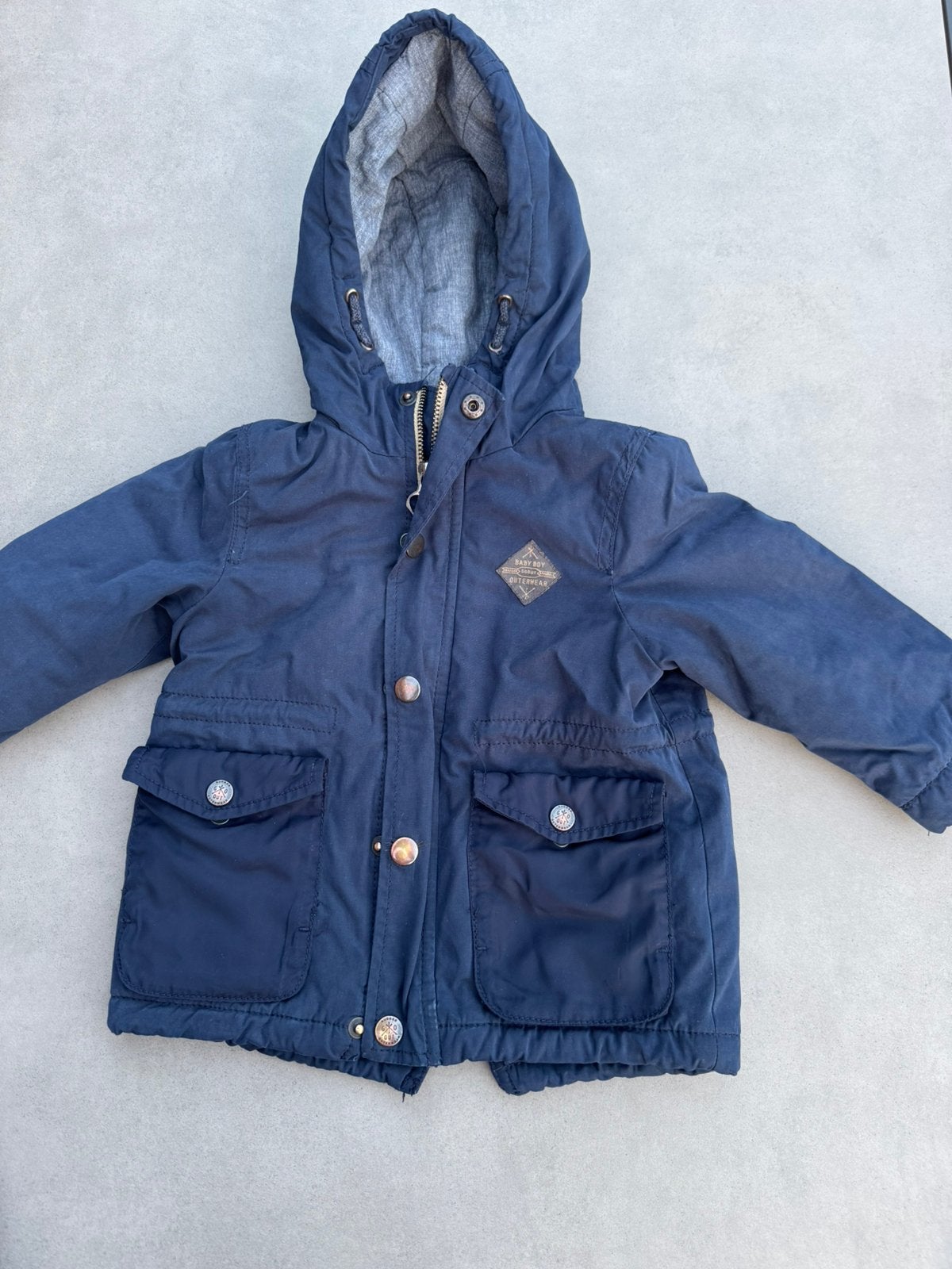 Parka Zara Babyboy pour garçon, Enfants & Bébés, Enlèvement ou Envoi, Comme neuf, Garçon, Manteau