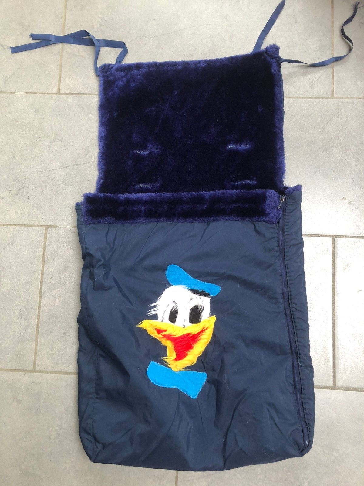 Vintage voetenzak voor buggy- Donald Duck, Kinderen en Baby's, Ophalen, Gebruikt, Overige merken, Voetenzak